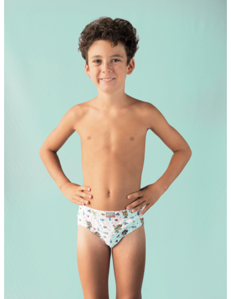 Slip Niño Algodón Pack 3uds